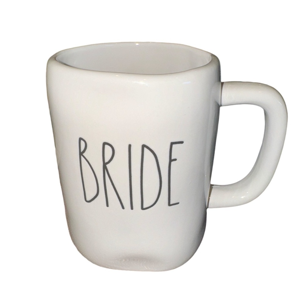 Rae Dunn Wedding Collection Bride White Coffee Mug